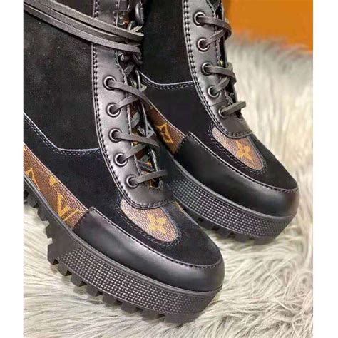 louis vuitton hiking boots women's